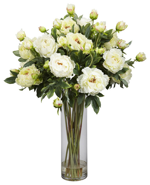 contemporary silk flower arrangements