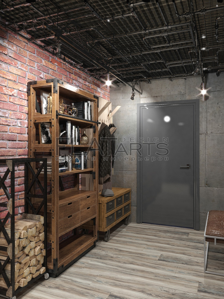 Дизайн таунхауса 140кв.м в стиле лофт