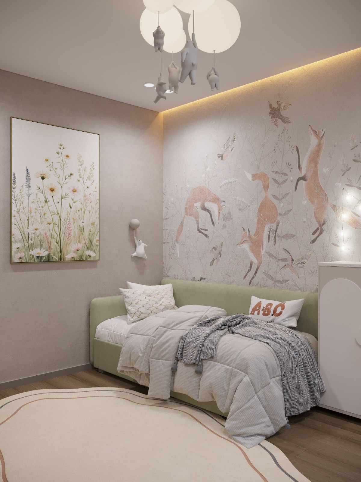 Детская комната. Дом в Сочи