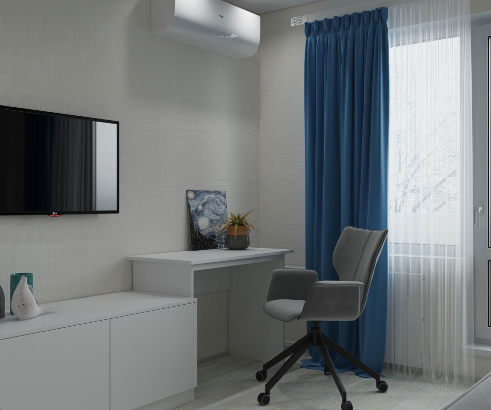 Дизайн-проект двухкомнатной квартиры 52 кв.м на Куусинена