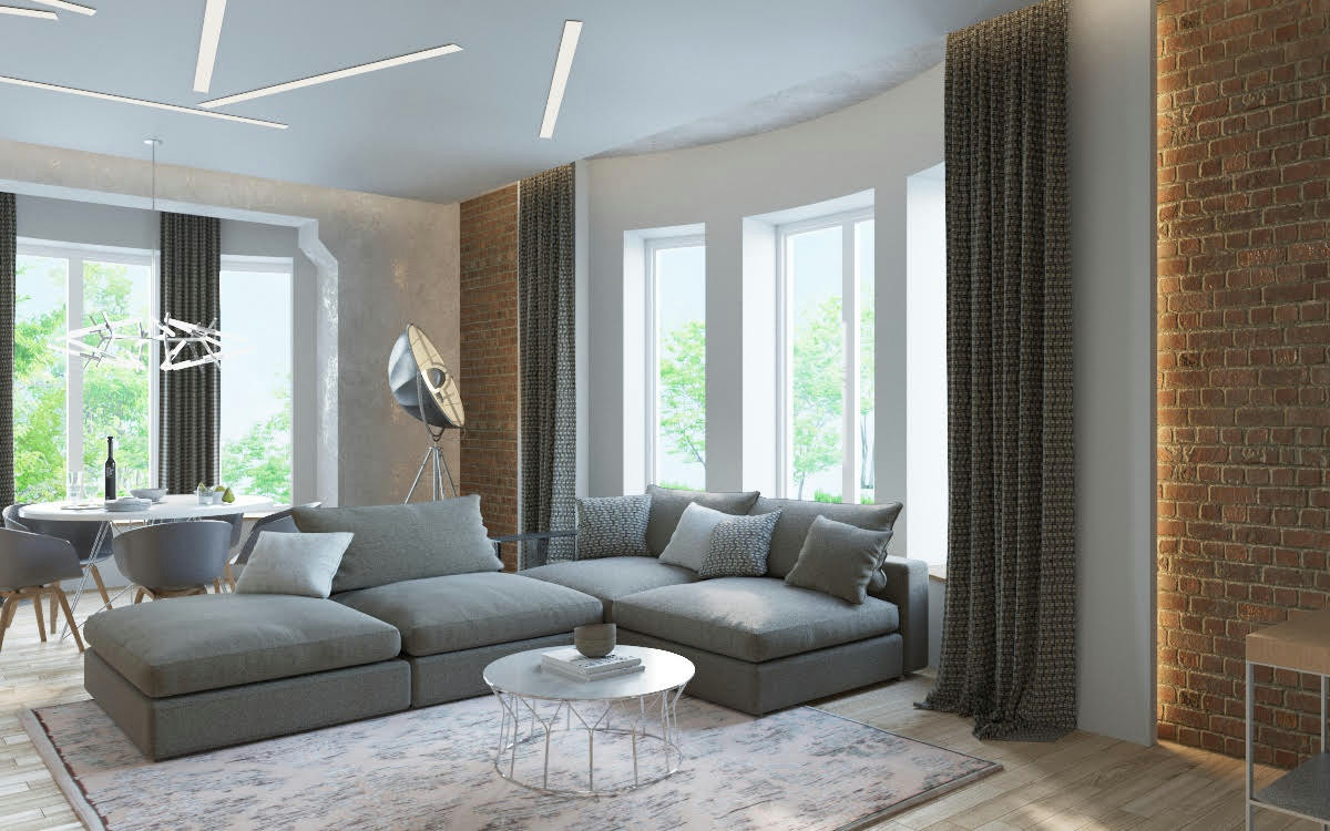 визуализации апартаментов в работе