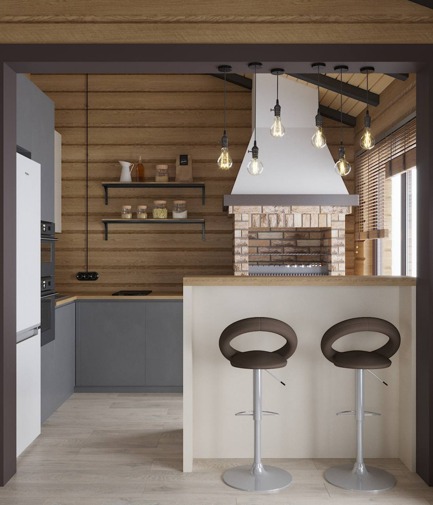 Дизайн проект дома бани