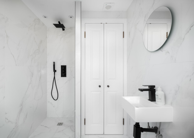 Marcus Street contemporary-bathroom