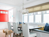 Beach Style Dining Room by Patterson Custom Homes