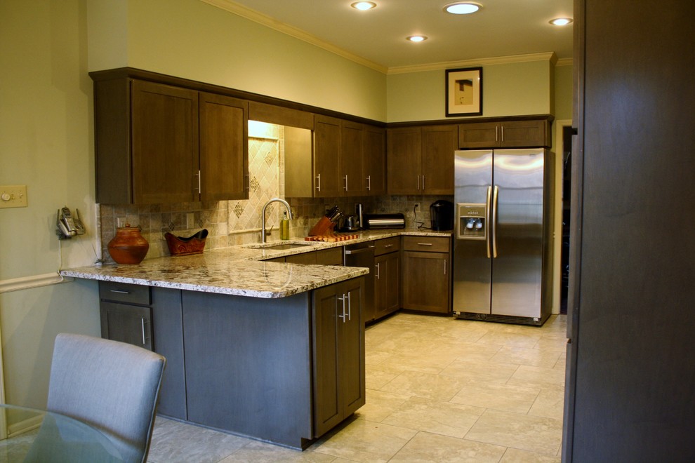 Design ideas for a contemporary kitchen in Little Rock.