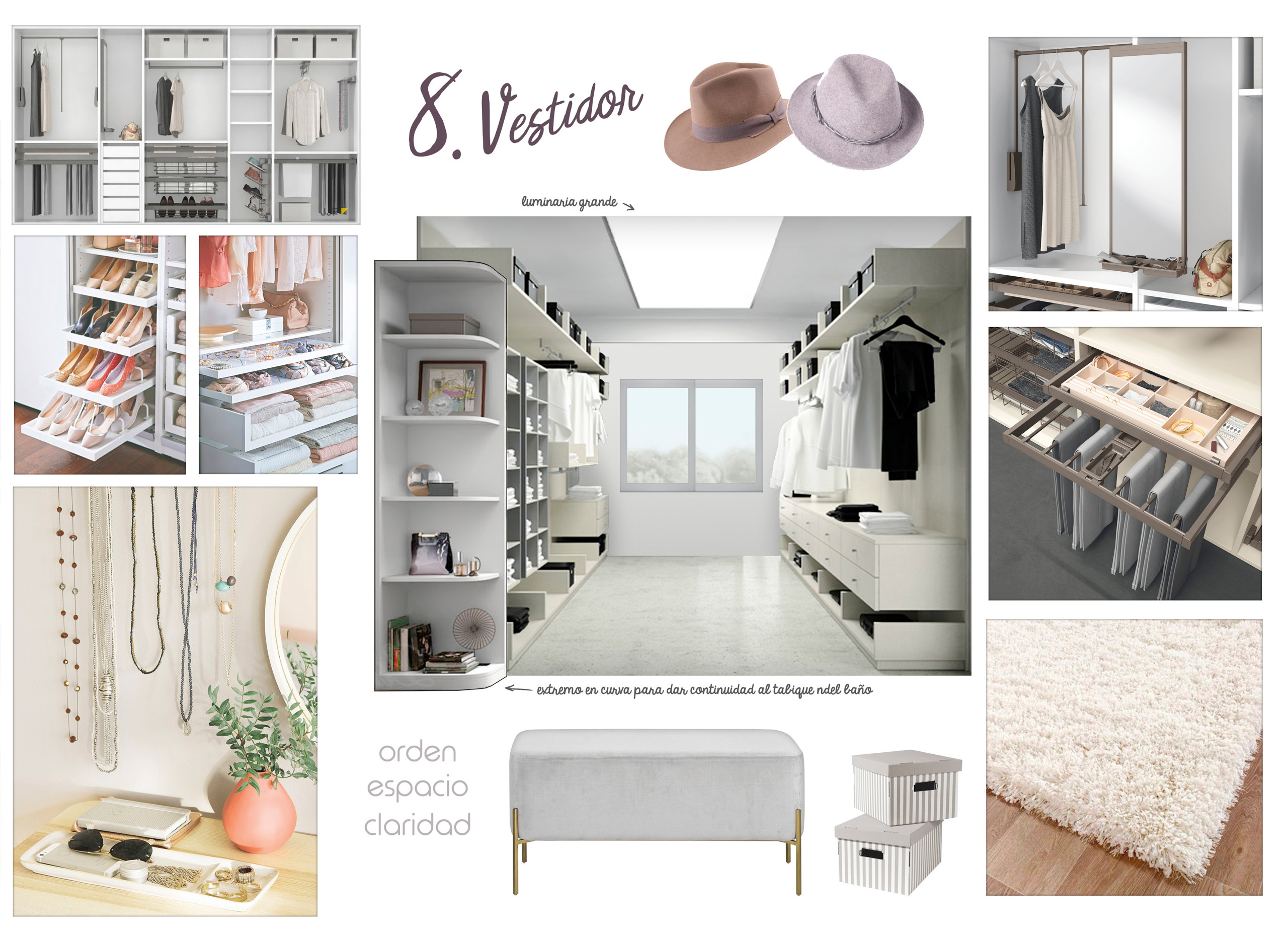 Mood Board Vestidor