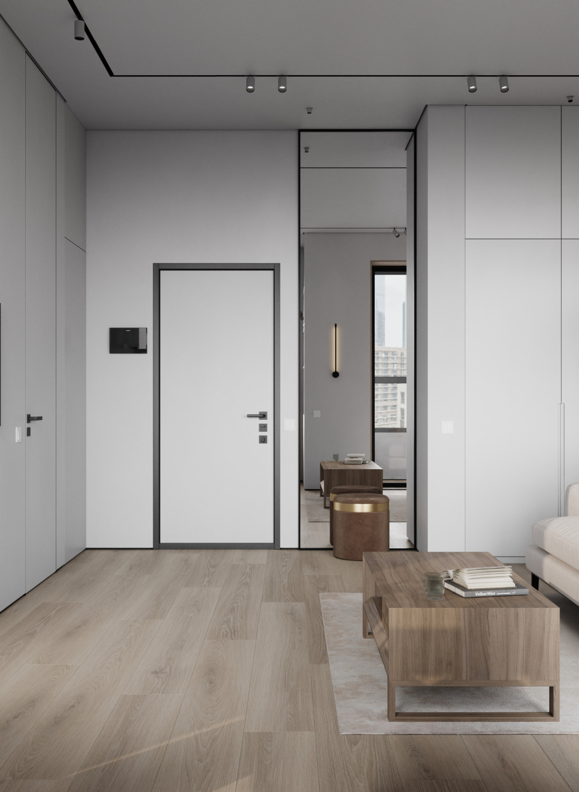 Дизайн интерьера квартиры в современном стиле в ЖК Сити Парк 2