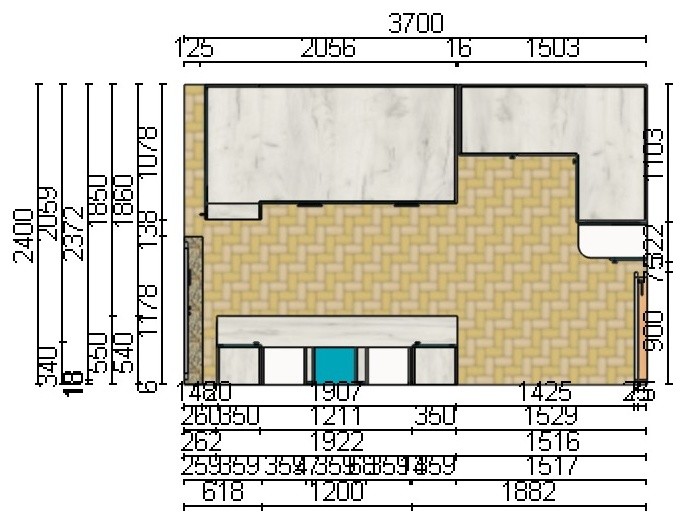 Как в пространстве 9м2 поселить двух  мальчишек -школьников