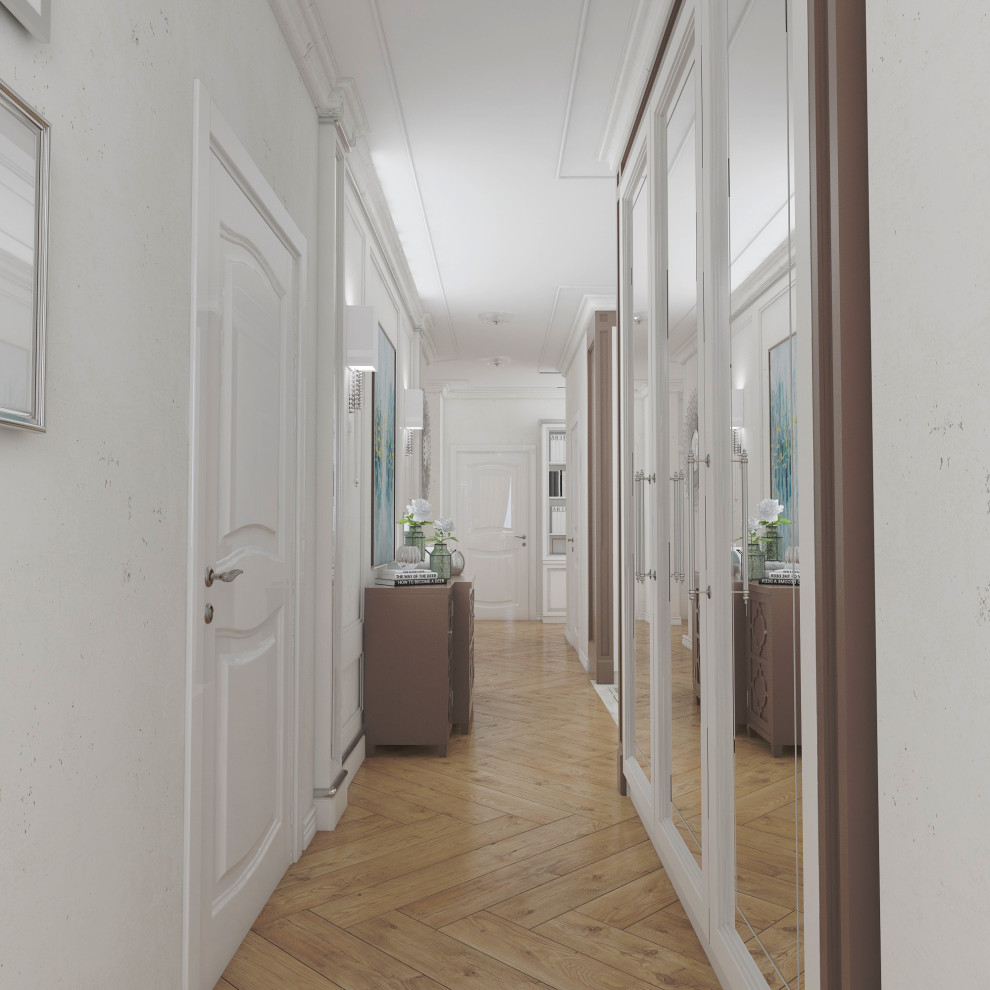 Проект. Интерьер квартиры. Неоклассика (180 кв м)