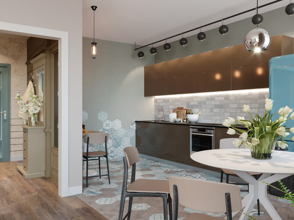 Интерьер в стиле Фьюжн для молодой семьи