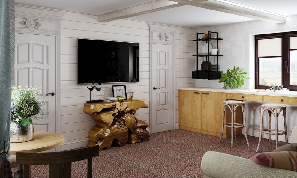 Дизайн интерьера бани.