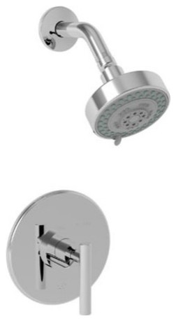 Newport Brass 3-994LBP East Square Shower Only Trim Package - Polished Chrome