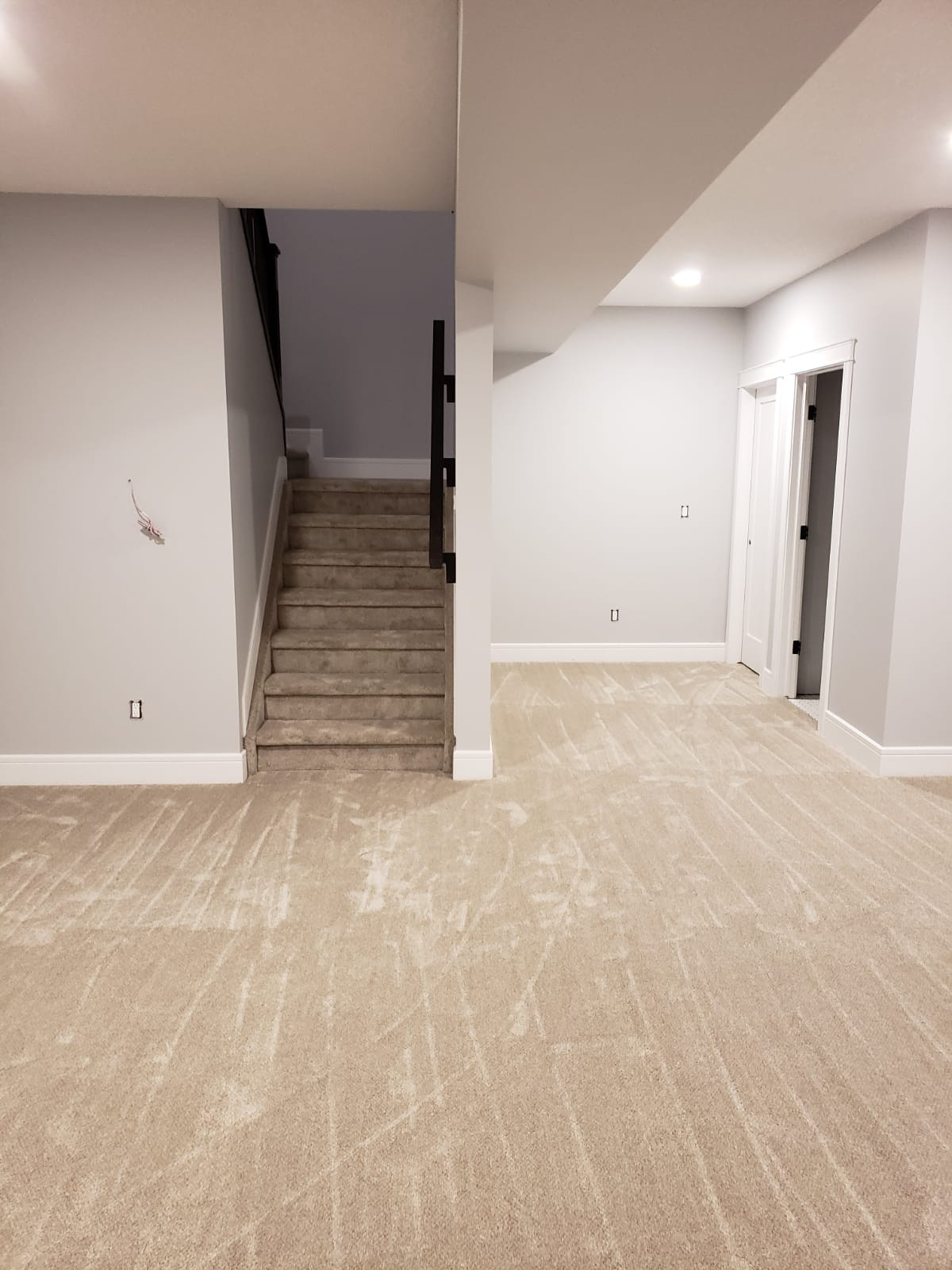 Custom Carpet in New Home