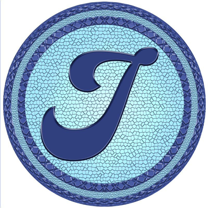 Slick Woody's 5' Monogram Tilted Letter J Vinyl Underwater Pool Tattoo in Blue - Contemporary - Accent Trim And Border Tile - by Homesquare | Houzz Slick Woody's 5' Monogram Tilted Letter J Vinyl Underwater Pool Tattoo in Blue - Contemporary - Accent Trim And Border Tile - by Homesquare | Houzz