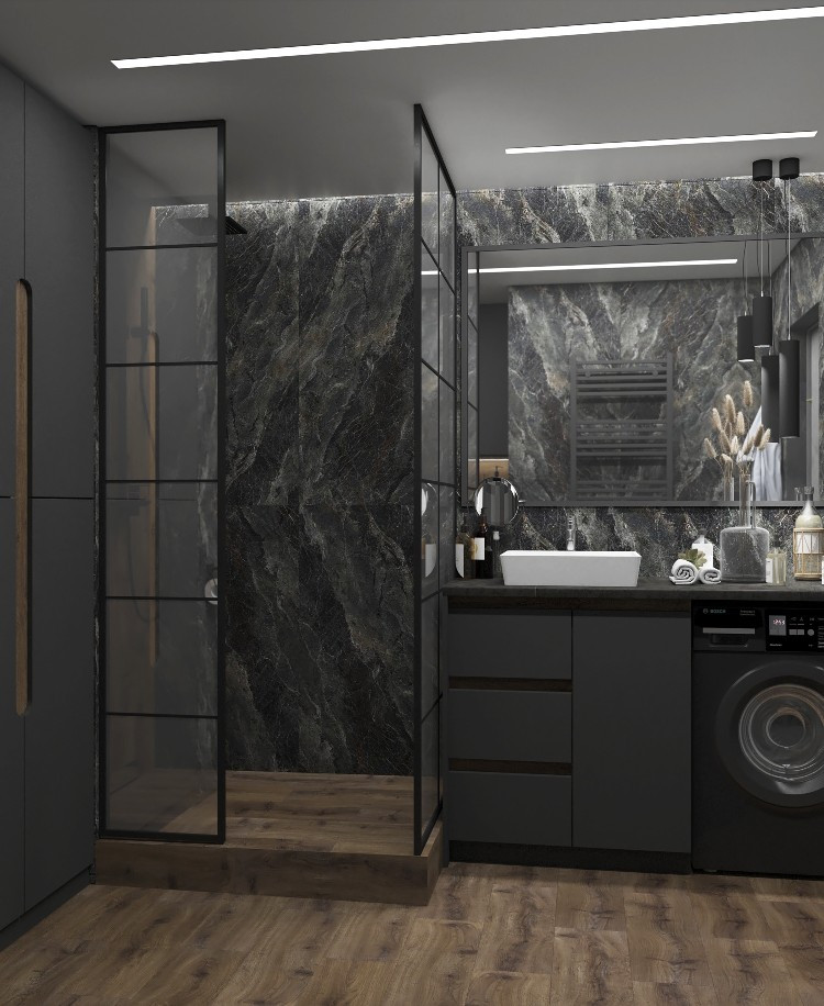 Однокомнатная квартира в стиле Лофт