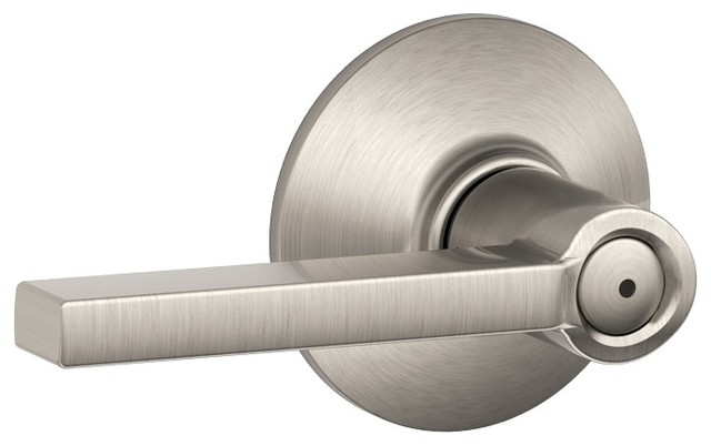 Modern Door Lock Hardware schlage f40vlat619cen latitude privacy lever lockset, satin nickel Modern Door Lock Hardware schlage f40vlat619cen latitude privacy lever lockset, satin nickel