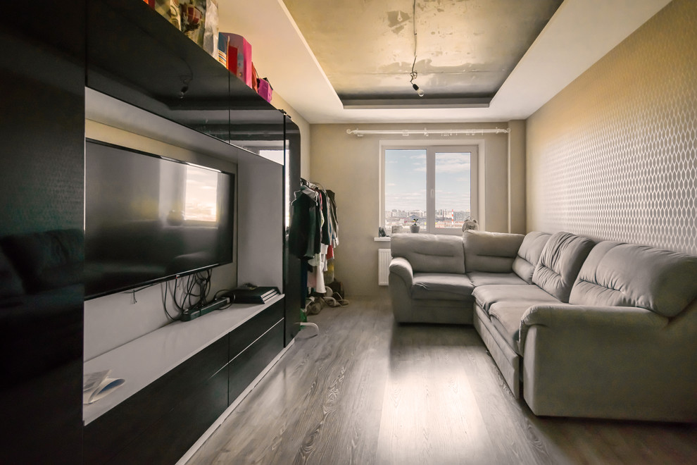 Комплексный ремонт дизайн проекту в евро-двухкомнатной кв