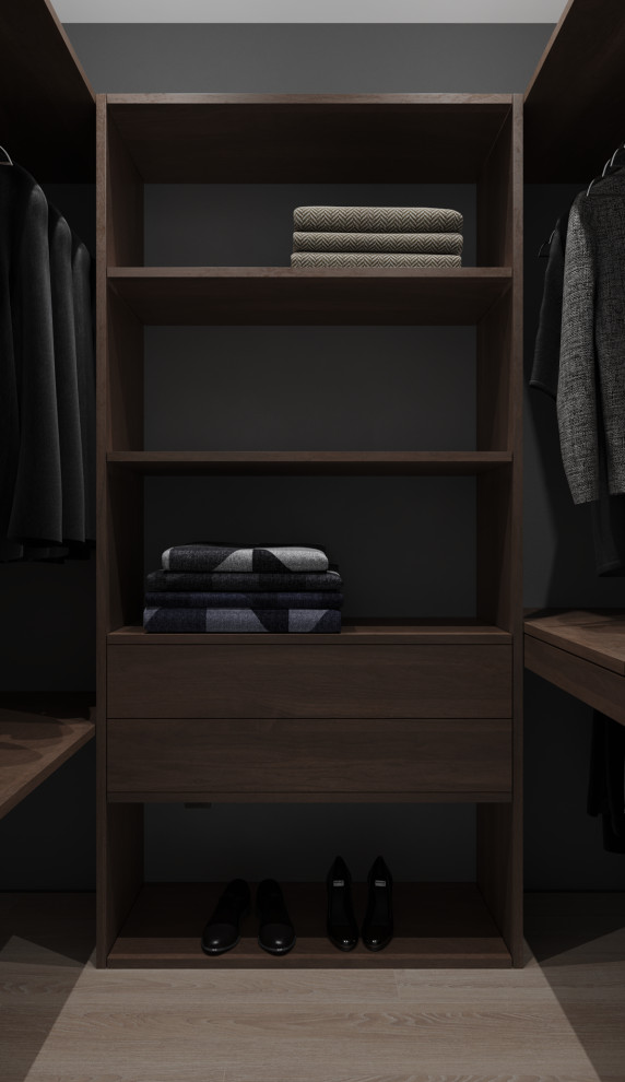 Мужской интерьер на 43кв.м ЖК "Фонвизина