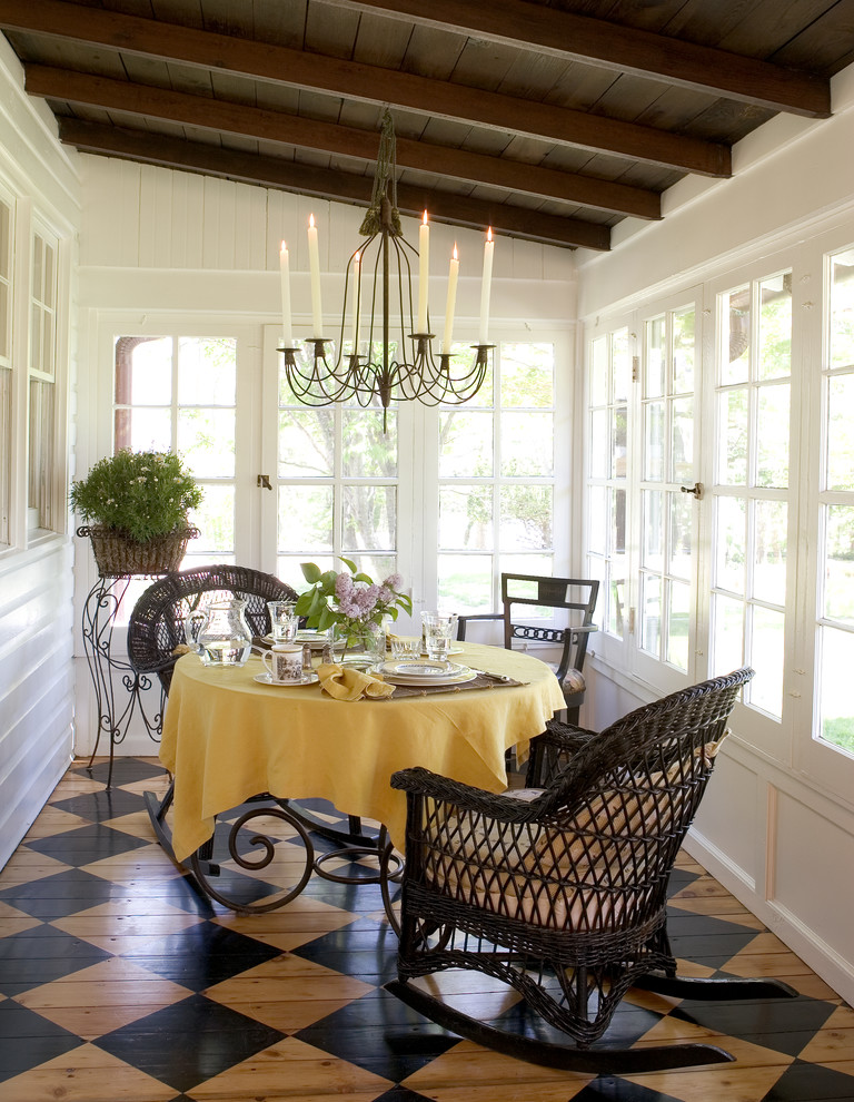 The Cottage Renovation Designers Home - Traditional - Sunroom - New ...