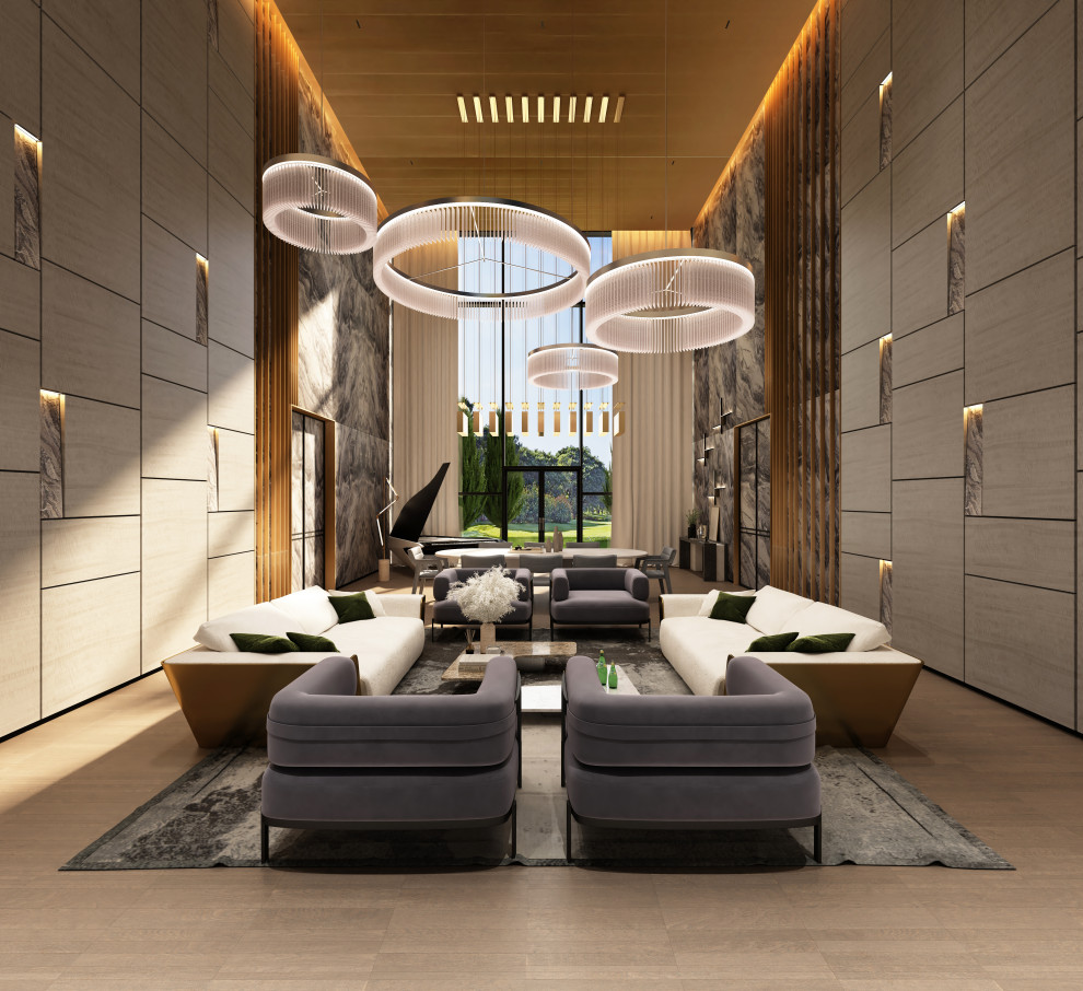 Резиденция в поселке "Николина гора" 2000 М2