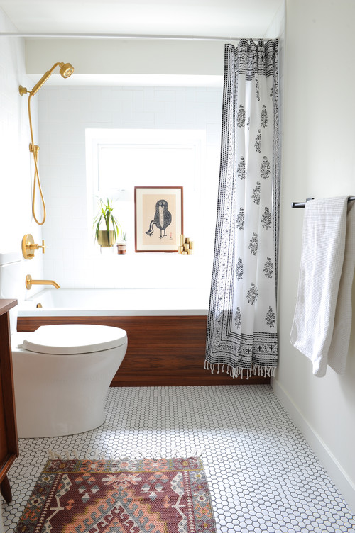 Shower Curtain, How Do I Keep My Shower Rod From Slipping On Tile Floors