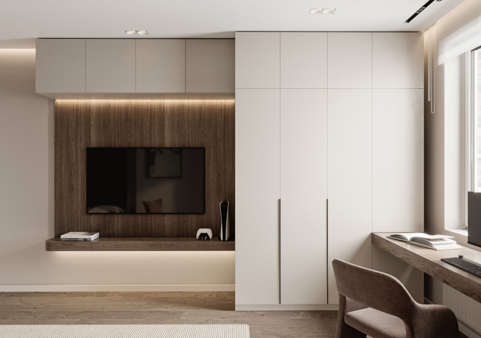 Дизайн-проект трехкомнатной квартиры 80 кв.м. Проект 2024г.