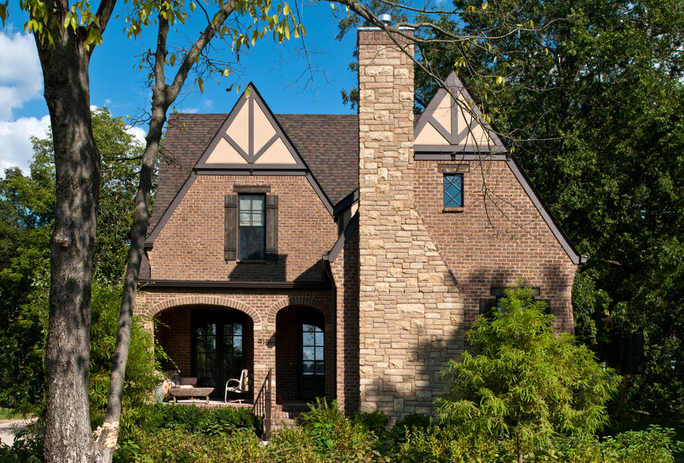 Inspiration for a traditional brick exterior in Nashville.