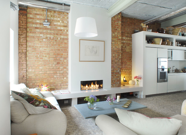 Opal Mews industrial-living-room
