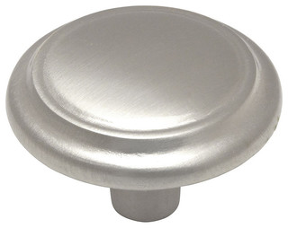 25 Pack Cosmas 4623FB Flat Black Cabinet Hardware Round Knob 1-1//8 Diameter