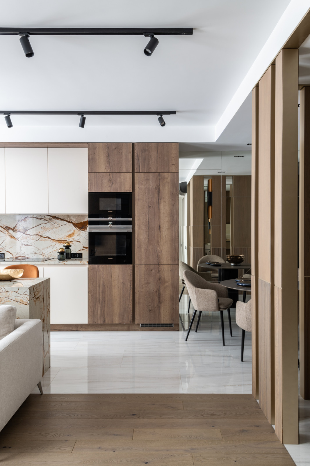 Апартаменты в современном стиле 66 м2