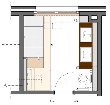 Bad Familie B - Grundriss