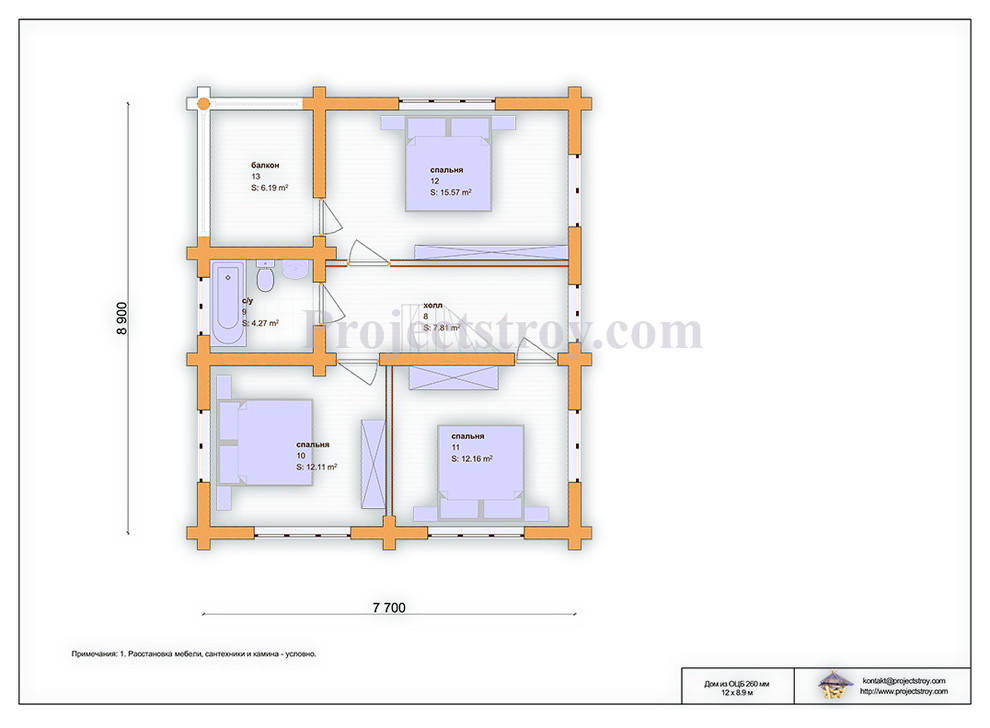 Проекты деревянных домов