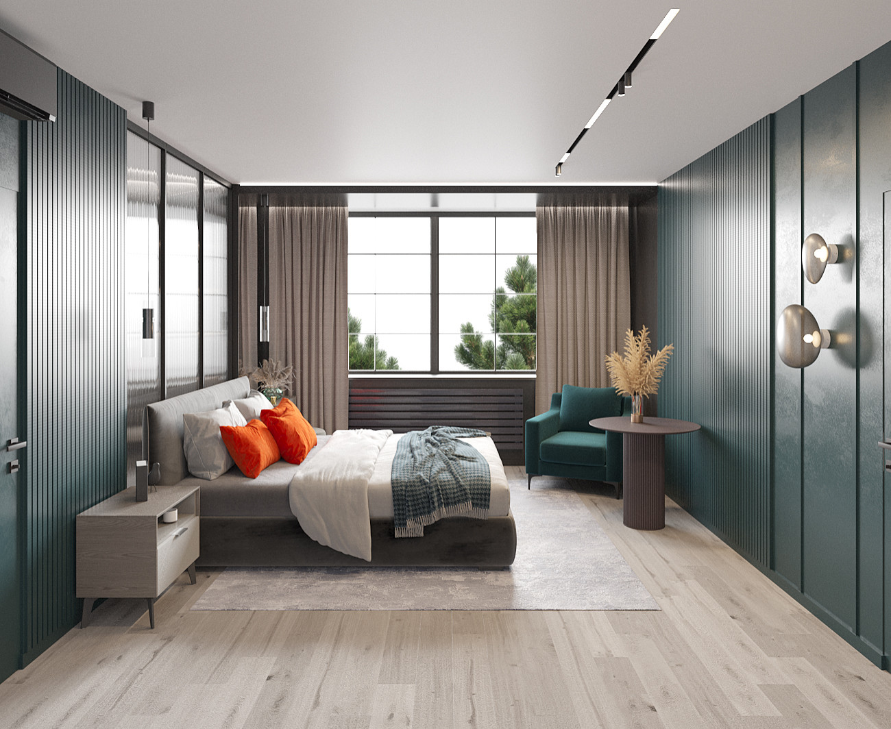 Дизайн-проект дома в загородном клубе "Серебряный остров"