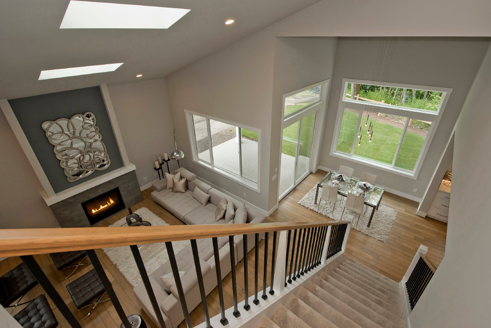 Staircase - transitional staircase idea in Boise