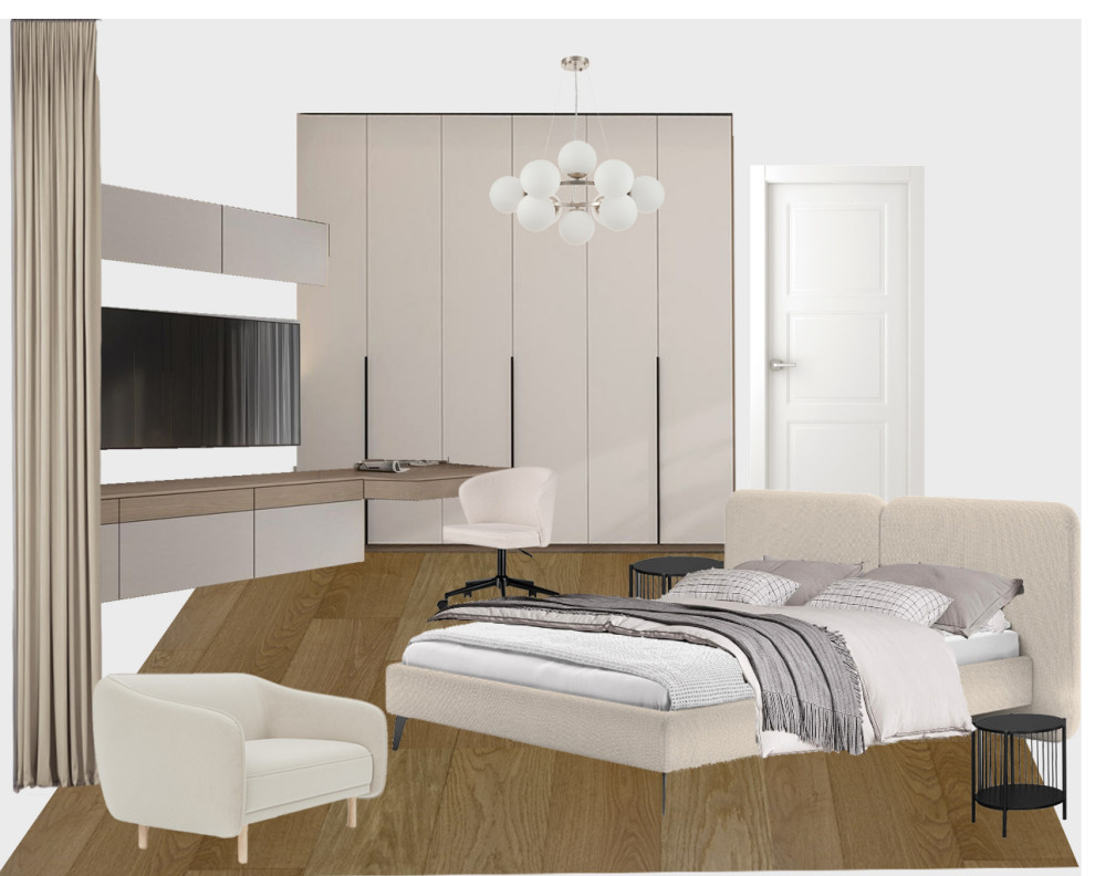 Проект 2х комнатной квартиры.