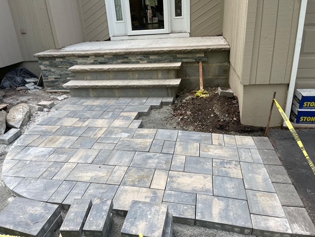 Step and Pavers