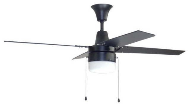 Litex UBW48FB4L Wakefield - 48" Ceiling Fan with Light Kit