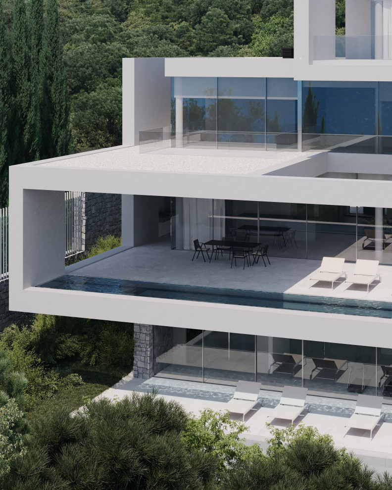 Вилла на побережье черного моря