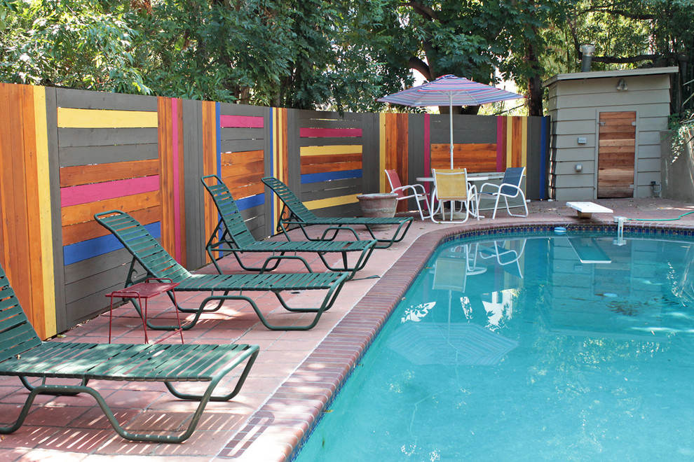 Eclectic pool photo in Los Angeles