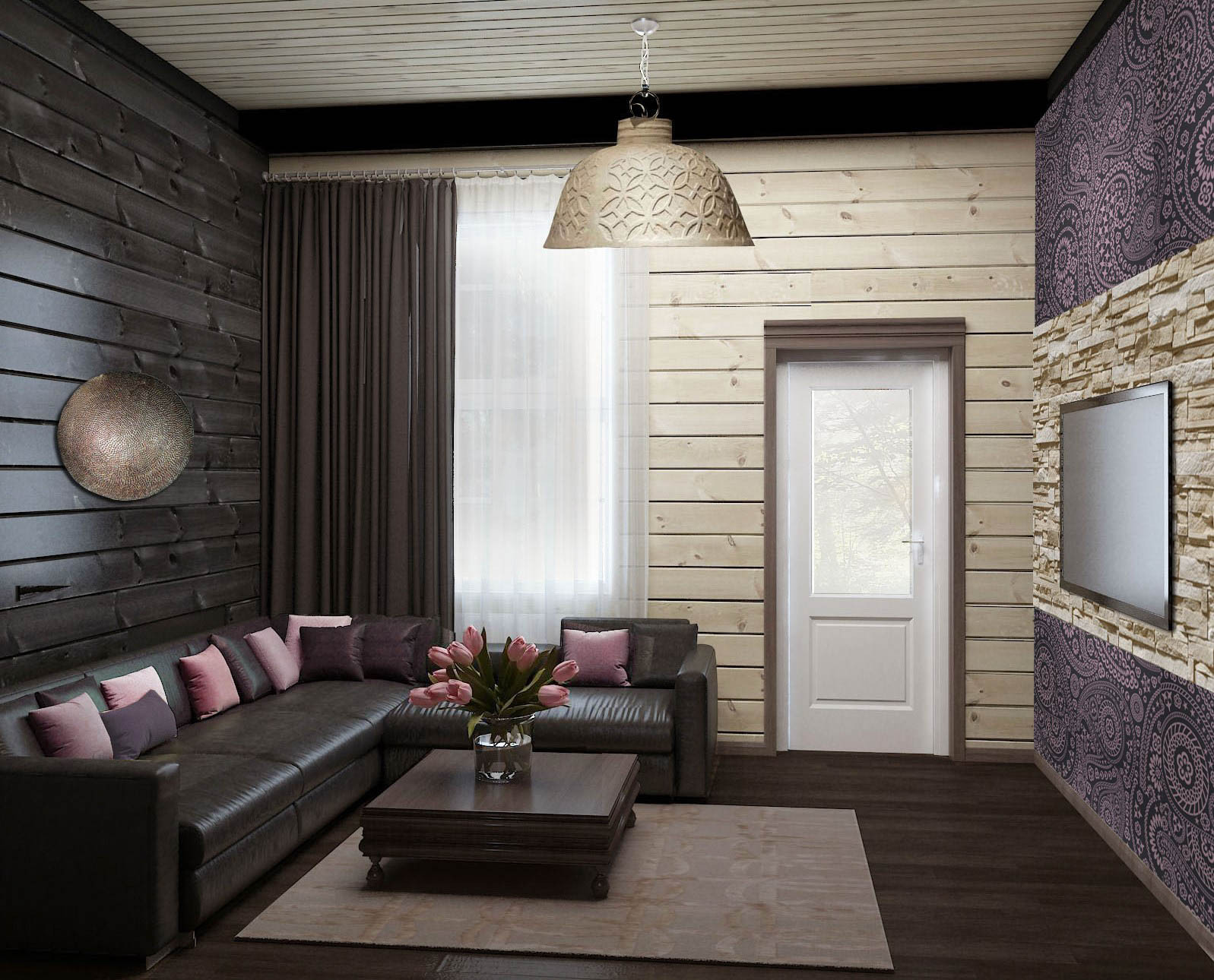 Визуализация гостевой комнаты