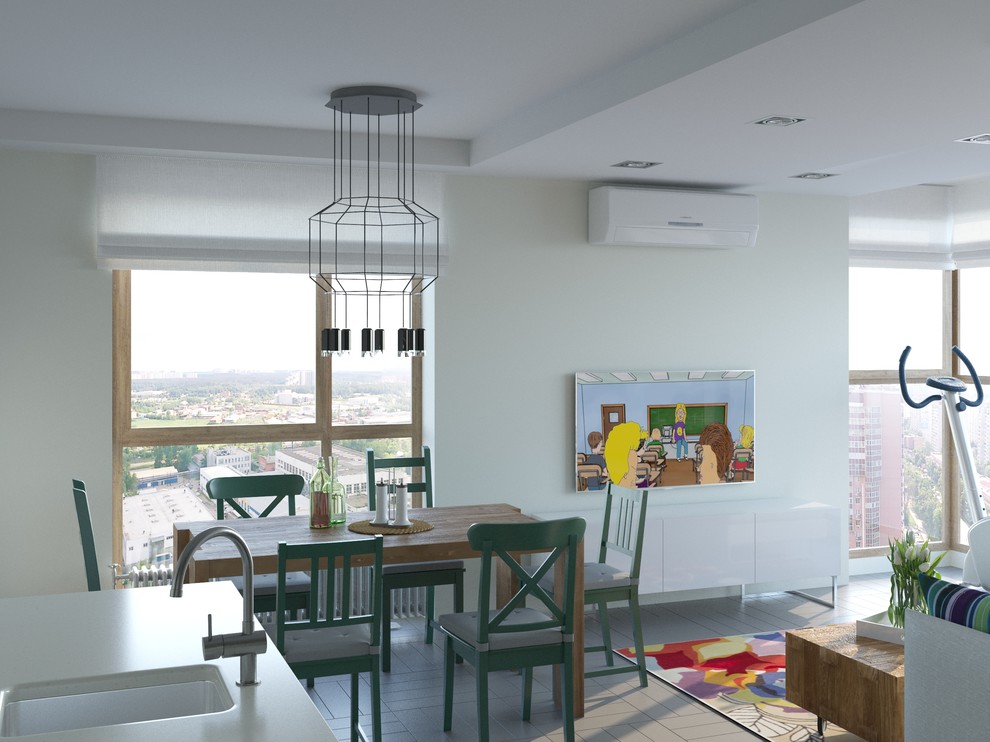 Квартира с видом на облака