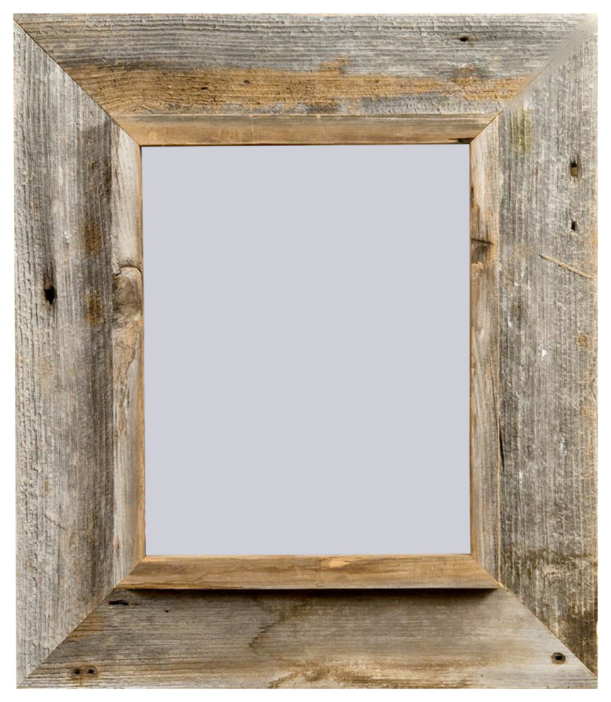 Western Picture Frames, Medium Width 3" Western Rustic Series, 8"x8