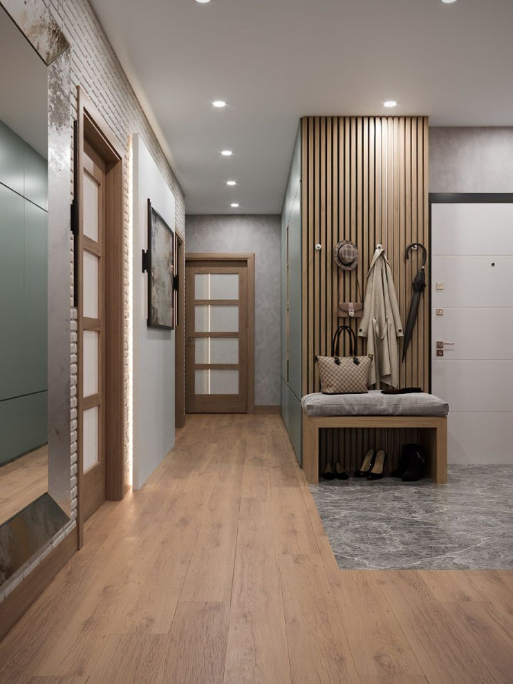 Квартира в кремовых тонах 72 м² в центре Москвы