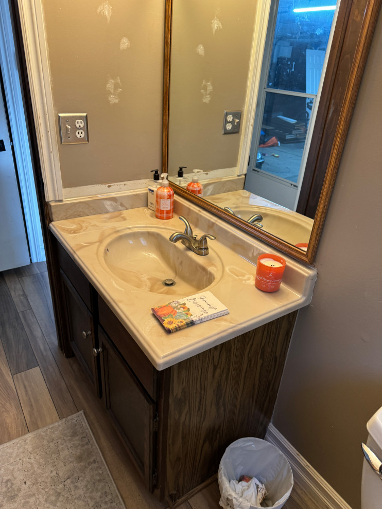 Bathrooms go from ugly ducklings to beautiful swans