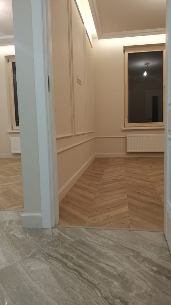 Светлый интерьер однокомнатной квартиры 38 кв.м.