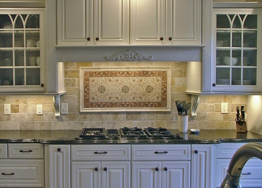 Mountain style kitchen photo in Orange County