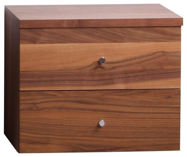 Sophie Walnut Bedside Table