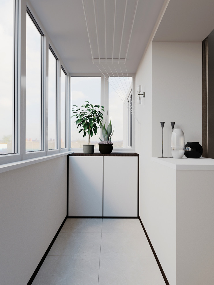 Кухня/гостиная с балконом