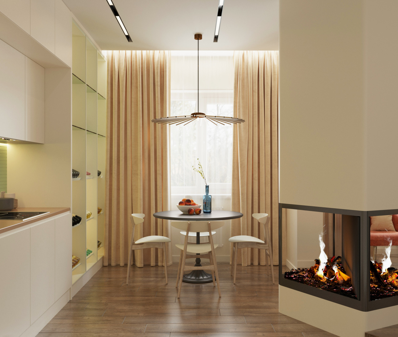 Переделка 3-х комнатной квартиры в 4 - х комнатную  ЖК "Цветы 2"