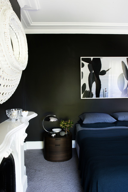 Victorian two-storey terrace eclectic-bedroom